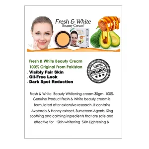 Fresh and White Beauty Cream2